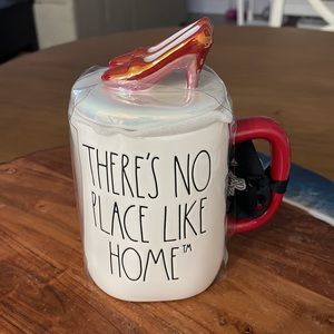 Rae Dunn RARE The Wizard OF Oz 👠👠Red Slippers Topper Mug